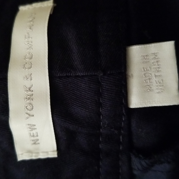 NY and Co navy blue shorts - Picture 4 of 6